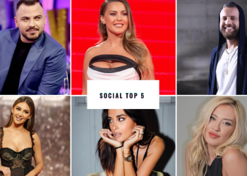 Dramat dhe debatet ‘pushtojnë’ “Social Top 5”, kush po kryeson për nga numri i followers-ve në Instagram!