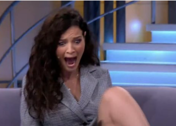 Një gjarpër futet në studio, Diola Dosti trembet për vdekje