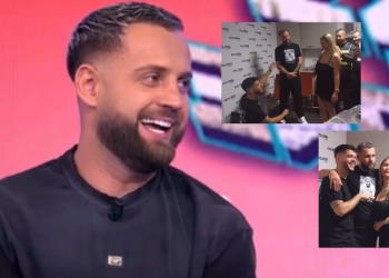 Ishte dëshmitar në propozimin për martesë të çiftit/ Luizi jep premtimin domethënës për ta (Video)