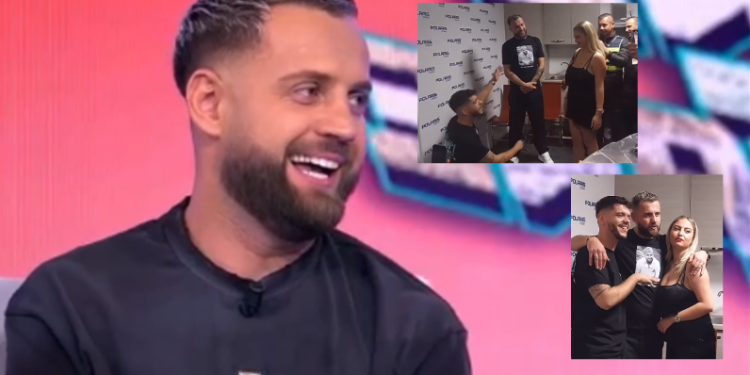 Ishte dëshmitar në propozimin për martesë të çiftit/ Luizi jep premtimin domethënës për ta (Video)