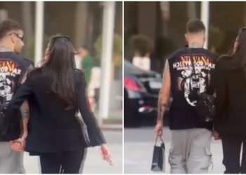 Jori nuk ndalet së shprehuri dashurinë, poston imazhin romantik me reperin italian