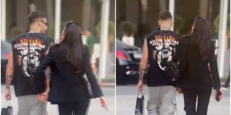 Jori nuk ndalet së shprehuri dashurinë, poston imazhin romantik me reperin italian