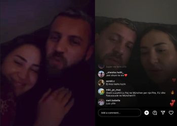 ‘’Pranoje shtatëzanin Kiara’’ / Luiz Ejlli dhe Kiara hyn live ne Instagram ‘pushtohen’ nga pyetjet për shtatëzanin . Ja reagimi i ҫiftit