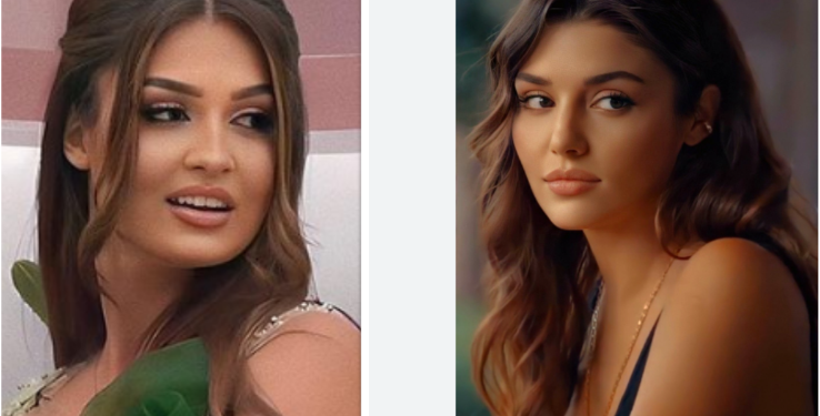 Ngjashmëria e ‘frikshme’ mes Vesës së BBVK dhe aktores turke do ju lë gojëhapur