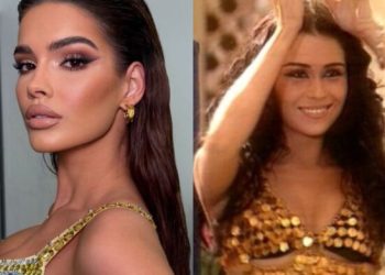 Arbenita Ismajli vishet si Zhadja, ‘tranon’ rrjetin veshur me sytjena