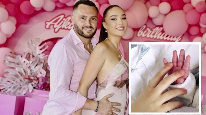 Vjen në jetë fëmiju i dytë i Xhensila Myrtezaj dhe Bes Kallakut. Zbulojeni emrin e veqantë të vogëlushit