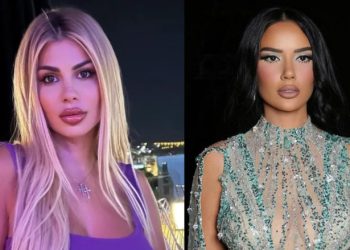 Oops! Olta, Bora dhe anëtarët e Top Media tallen me Luana Vjollcën në DWTS (Video)