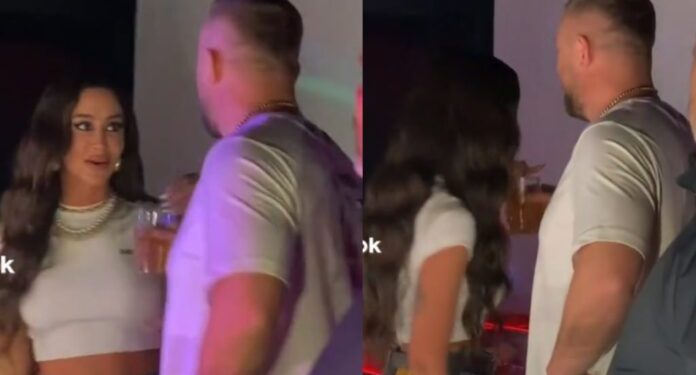 Reagon keq i dashuri i Dafinës ndaj fansit që ia kapi dorën në koncert (VIDEO VIRALE)