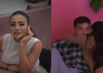 Alba i ‘gjuhet’ në përqafim Azemit, ai e injoron (Video)