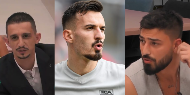 “Qen”, “Kurrë gol mos dhaftë, e theftë këmbën”, Gania e Azemi ofendojnë rëndë Mërgim Berishën