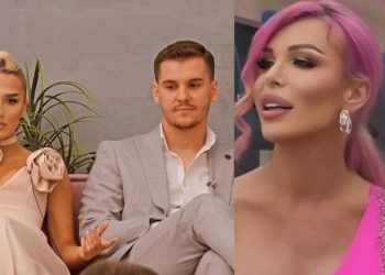 Edona për pak sa nuk e prekë Adrin në pjesën intime