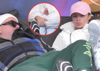 Pamjet virale ku e prekte nga të pasmet/ Reagon partneri i Santianës në prime