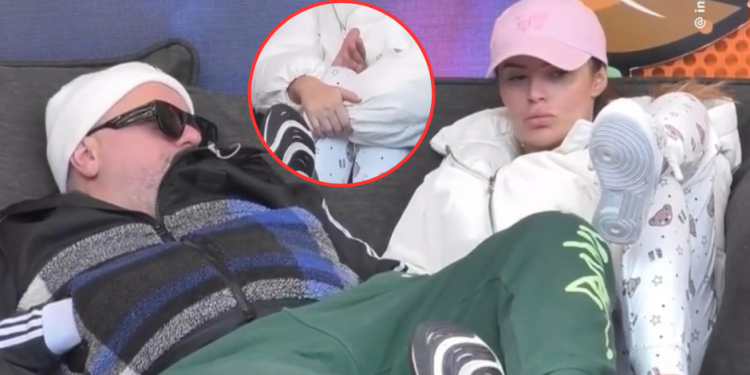 Pamjet virale ku e prekte nga të pasmet/ Reagon partneri i Santianës në prime