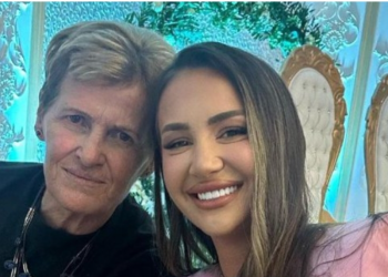 Kiara Tito tamam nuse për vjehërr, po e bën gjyshe dhe ka veshur një fustan për qejfin e saj