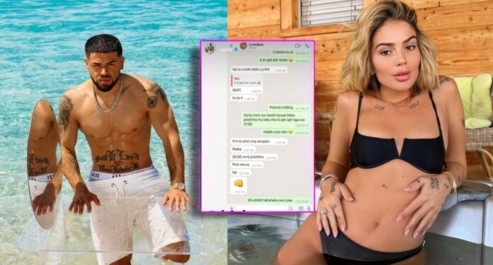 Noizy publikon bisedat private me Loredanën