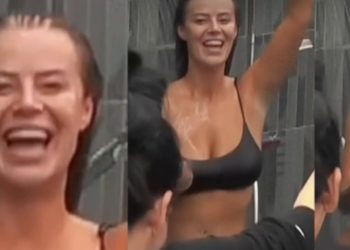 Dalin pamjet, kështu duket Santiana pa grim