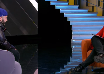 Mësoi që ka një fëmijë jashtë martese, reperi përballet me ish të dashurën live në studio