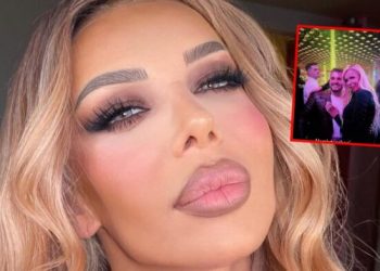 Habit Edona James, publikon fotografi e përqafuar me Hamëz Jasharin e ri