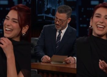 “E kish një dërrasë mangu”, do shkriheni se si Dua Lipa i përkthen thëniet shqiptare moderatorit amerikan