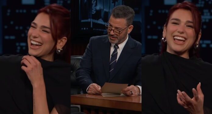 “E kish një dërrasë mangu”, do shkriheni se si Dua Lipa i përkthen thëniet shqiptare moderatorit amerikan