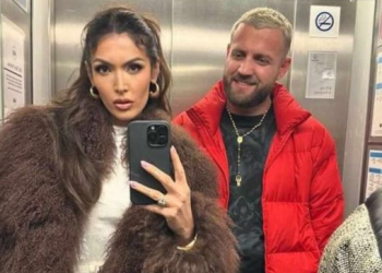 Nora publikon foto nga ashensori me Luizin, a do të ketë bashkëpunim mes tyre?