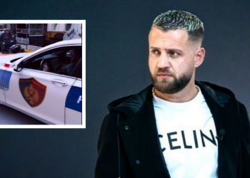 Probleme me shtetin / Luiz Ejlli shihet nё makinёn e policisё sё shtetit