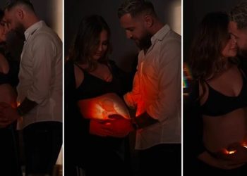 Video qё preku zemrat e mijёra ndjekёsve / Luizi dhe Kiara ndajnë momente emocionuese pak javë para ardhjes së bebit