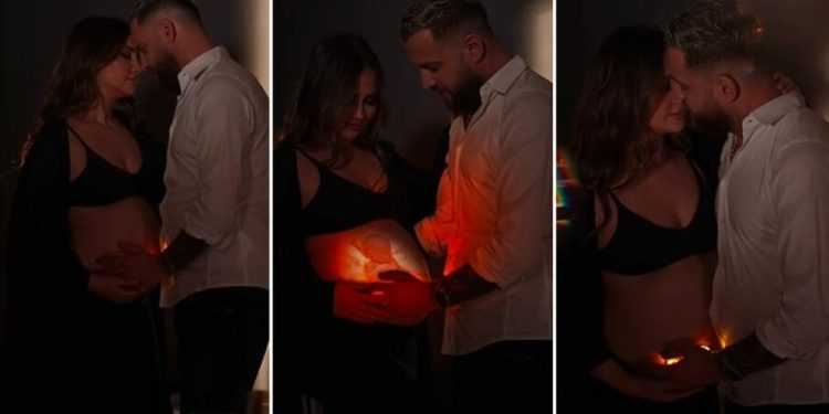 Video qё preku zemrat e mijёra ndjekёsve / Luizi dhe Kiara ndajnë momente emocionuese pak javë para ardhjes së bebit