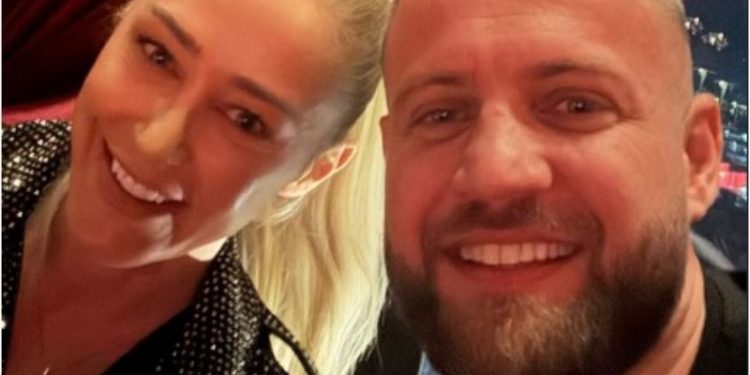 Luiz Ejlli takohet me Anita Haradinajn në Prishtinë