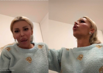 Bёhet viral momenti kur vёllai i Edonёs i ndёrprenё live-n asaj dhe i kёrkon qё mos tё flas mё pёr Santianёn (VIDEO)