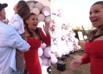 Olta Gixhari zbulon gjininë e foshnjës së dytë, shfaqet e emocionuar në videon e ëmbël