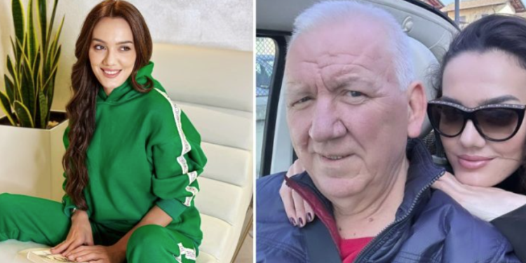 FOTO/ Foli publikisht për sëmundjen e tij, Klaudia Pepa merr të atin me pushime: Babai më i mirë