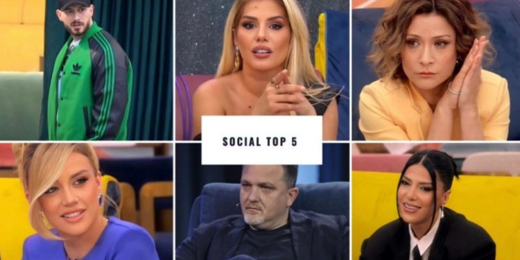 Debatet dhe deklaratat e forta në BBV, cili nga banorët kryeson listën me numrin më të madh të ndjekësve në rrjetet sociale