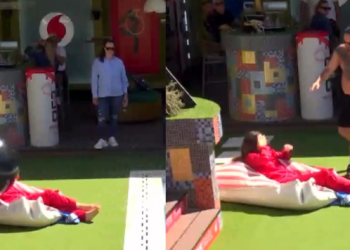 Liami godet aksidentalisht me tullumbace Françeskën, shpërthen banorja: S’të vjen zor (VIDEO)