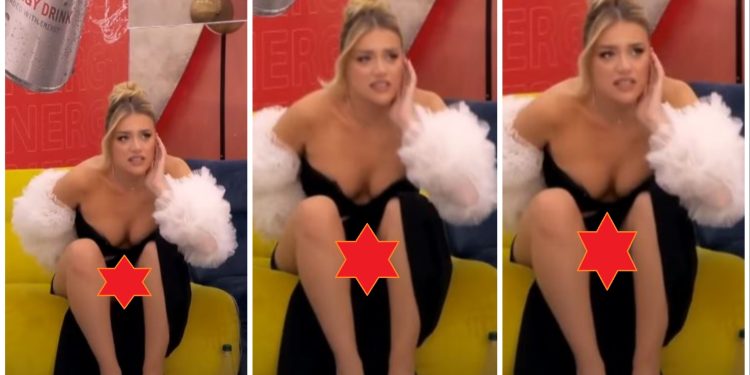 Foto/ Ka veshur apo jo të brendshme? Heidi Baçi lë nam në BBV, “harron” që kishte veshur fustan dhe hap këmbët para kamerave