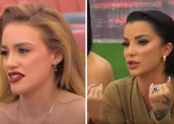 “Me këtë zgërdhimjen ma jep të drejtën?”/ Ç’po diskutojnë Heidi dhe Roza?