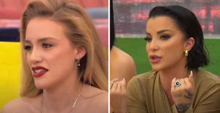 “Me këtë zgërdhimjen ma jep të drejtën?”/ Ç’po diskutojnë Heidi dhe Roza?