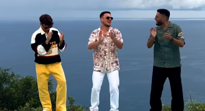 Blerando, Ardi e Mirdoni po sjellin bashkë një këngë