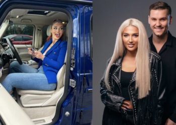 Vesa pozon nga vetura e re luksoze, Adri i bën komentin e papritur