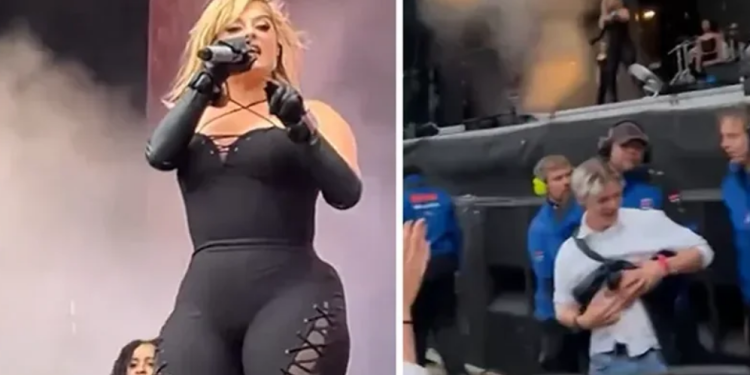 Fansi u bë gati ta godiste/ Bebe i nxjerr fytyrën para të gjithëve: Mos luaj me mua