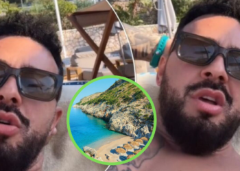 “E dhashë makinën për shezlone” – Robert Berisha ironizon me çmimet e larta në Jalë të Shqipërisë