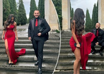 Lotina Haziri publikon fotografi nga dasma e motrës së saj, ku dukej tejet elegante në krahët e Mozzikut