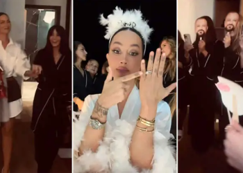 Festa e beqarisë të Dafinës,mikeshat e saj e lënë pa fjalë me surprizën e tyre