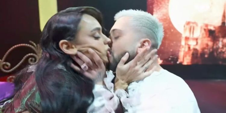 Egli dhe Gjesti e nisin Primen me një puthje në buzë! (Video)