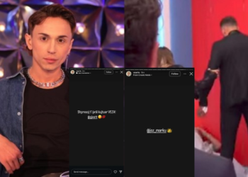 E fshiu, por tepër vonë! Vserlo bën reagimin e turpshëm pas dhunës së Jozit ndaj Gjestit (Foto)