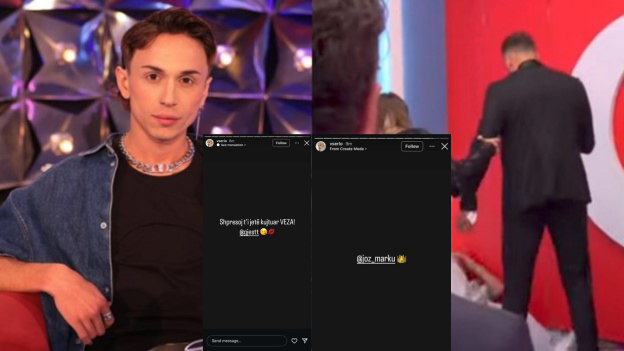 E fshiu, por tepër vonë! Vserlo bën reagimin e turpshëm pas dhunës së Jozit ndaj Gjestit (Foto)
