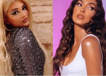 Motrat Istrefi shfaqen përvëluese nga deti