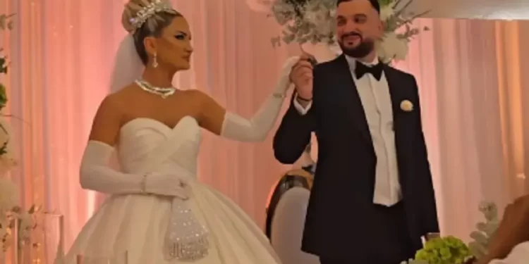 Publikohen pamjet e para nga dasma e Engjit, është bërë nusja më e bukur