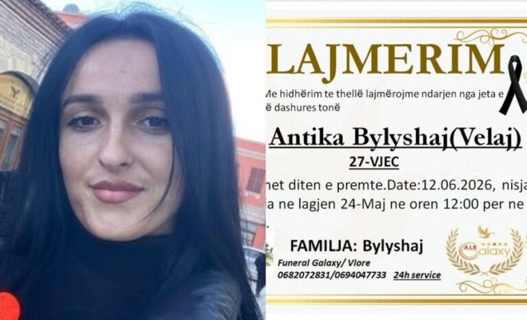 E dhimbshme! Ra aksidentalisht nga kati i gjashtë, humb jetën tragjikisht nëna e dy fëmijëve të m*tur!