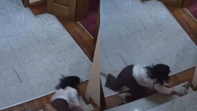 Incident në Kuvend: Këshilltarja rrëzohet shkallëve teksa përpiqej të ndalte Shehajn